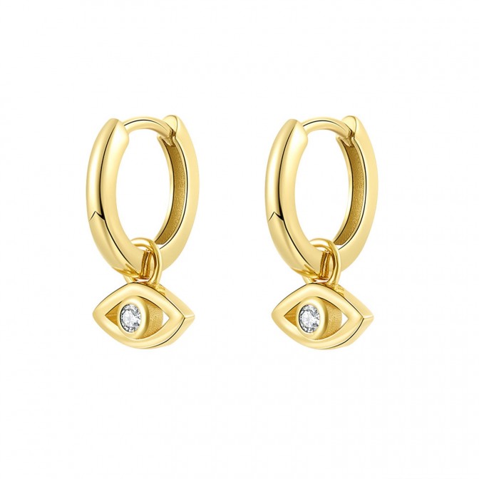 Pendientes Circonita - Ojo