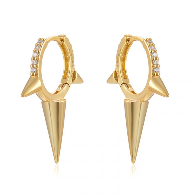 Pendientes Circonita - Pinchos