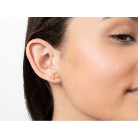 Pendientes Circonita - Serpiente