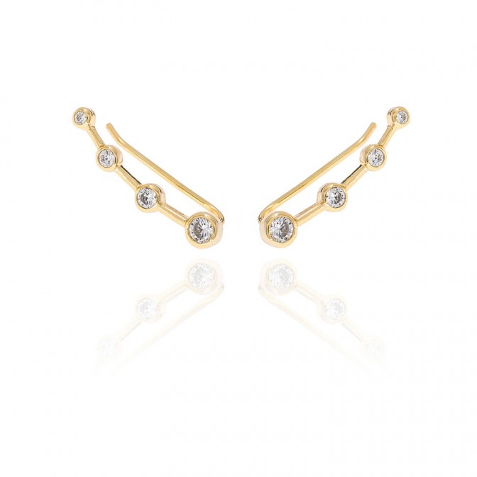 Pendientes Circonita - Trepador Circonita