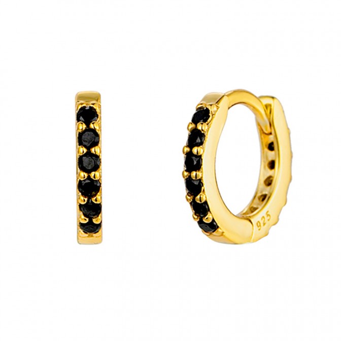 Pendientes Circonita- Aro 11mm