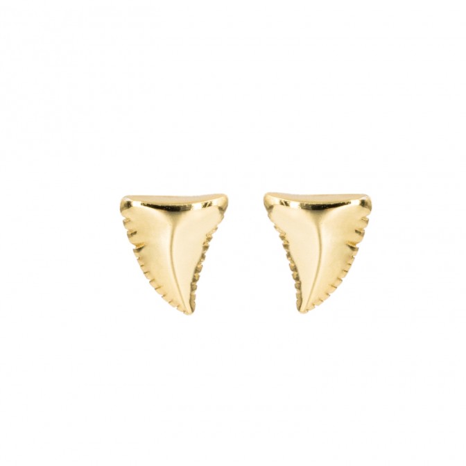 Pendientes Dentes de Tiburón 6.6 mm