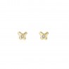 Pendientes Dormilona  4*3mm Circonita