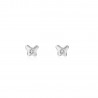 Pendientes Dormilona  4*3mm Circonita