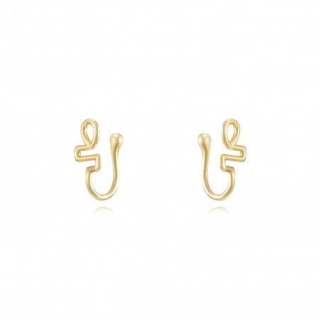 Pendientes Earcuff - Lagrima 14*6mm - Earcuff