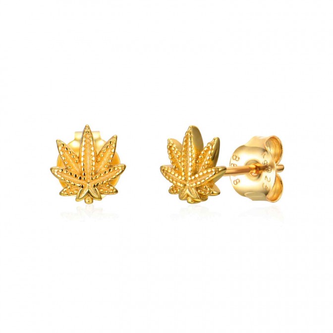 Pendientes Hojas 6 mm
