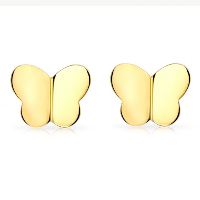 Pendientes Mariposa - 7 mm