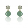 Pendientes Mineral  - 2 Minerales