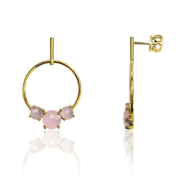 Pendientes Mineral - 22mm 2