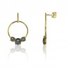 Pendientes Mineral  - 22mm