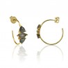 Pendientes Mineral  - 3 Minerales