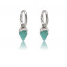 Pendientes Mineral  - Diamante