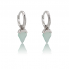 Pendientes Mineral  - Diamante