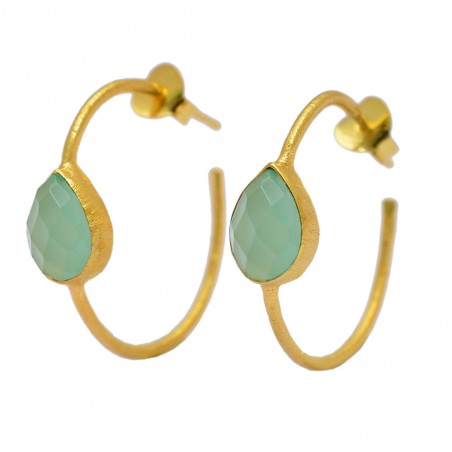 Pendientes Mineral - 28 mm