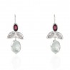 Pendientes Mineral - 29 * 12 mm