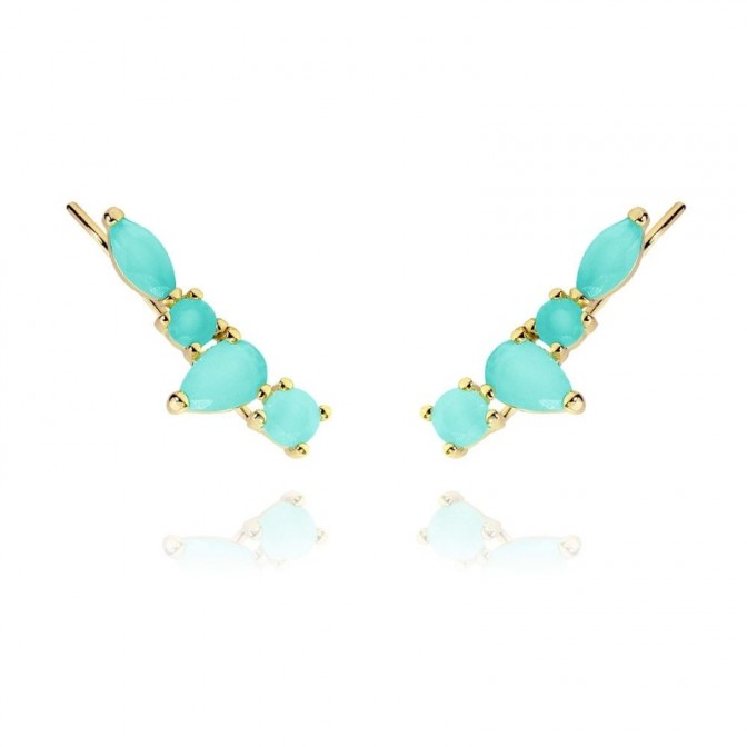 Pendientes Mineral - 4 Minerales 2
