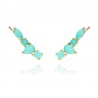 Pendientes Mineral - 4 Minerales