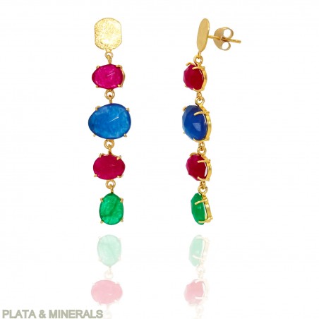 Pendientes Mineral - 60 mm