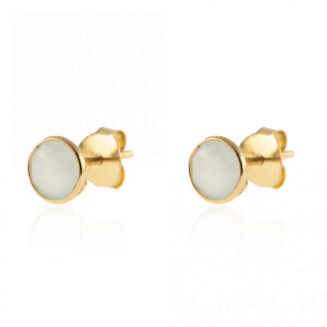 Pendientes Mineral - 6mm