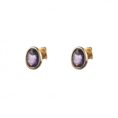 Pendientes Mineral - 8*10mm