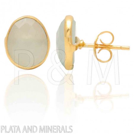 Pendientes Mineral - 9*11mm