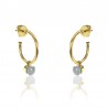 Pendientes Mineral - Aro