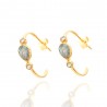 Pendientes Mineral - Lagrima 5*7