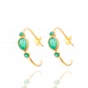 Pendientes Mineral - Lagrima 5*7