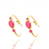 Pendientes Mineral - Lagrima 5*7