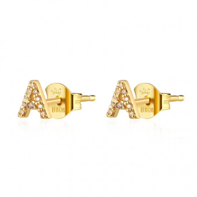 Pendientes Multi Circonita - Inicial