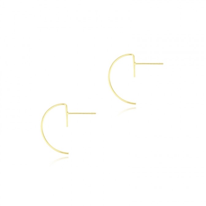 Pendientes Palo Curvado - 22 mm