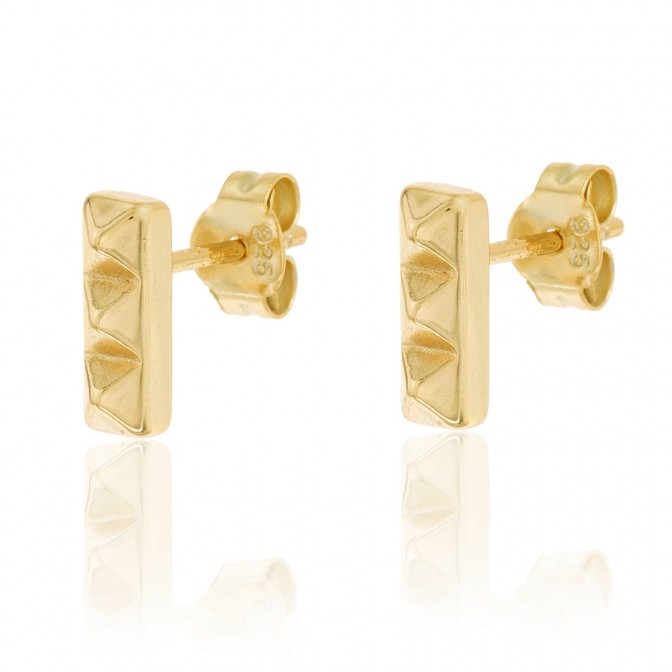 Pendientes Piramedes - 9 mm