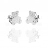 Pendientes Plata - Oso 10mm