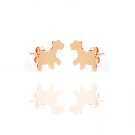 Pendientes Plata - Perro - 10*12 mm