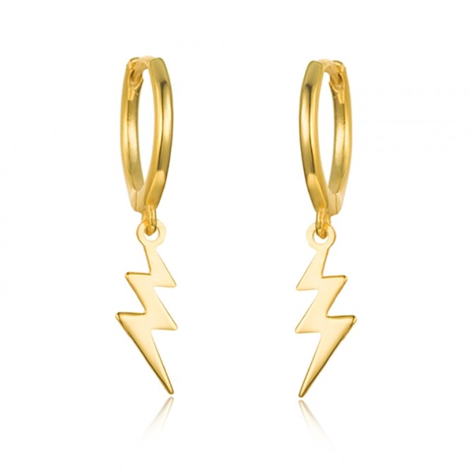 Pendientes Rayo - 23 mm