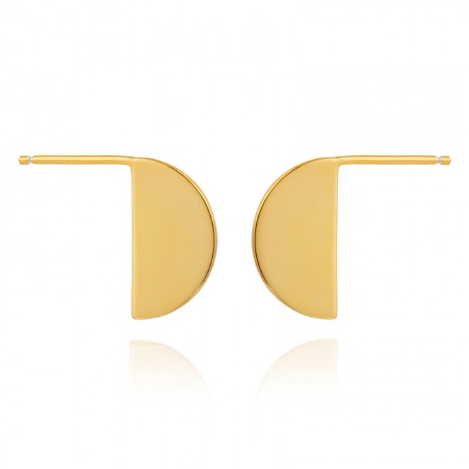 Pendientes Semi Circulo - 15 mm