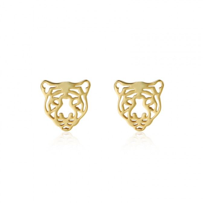 Pendientes Tigre 12 mm