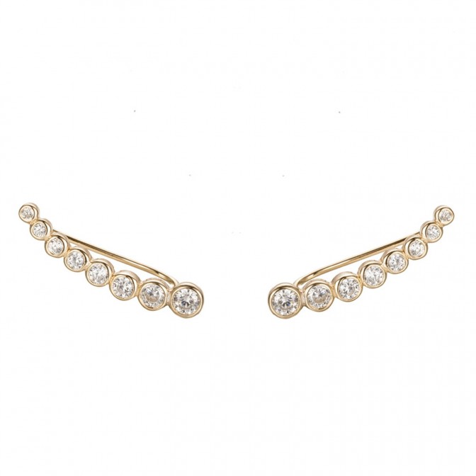 Pendientes Trepador Circonita