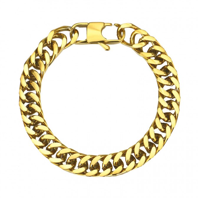 Pulsera Acero Eslabón - 18 cm