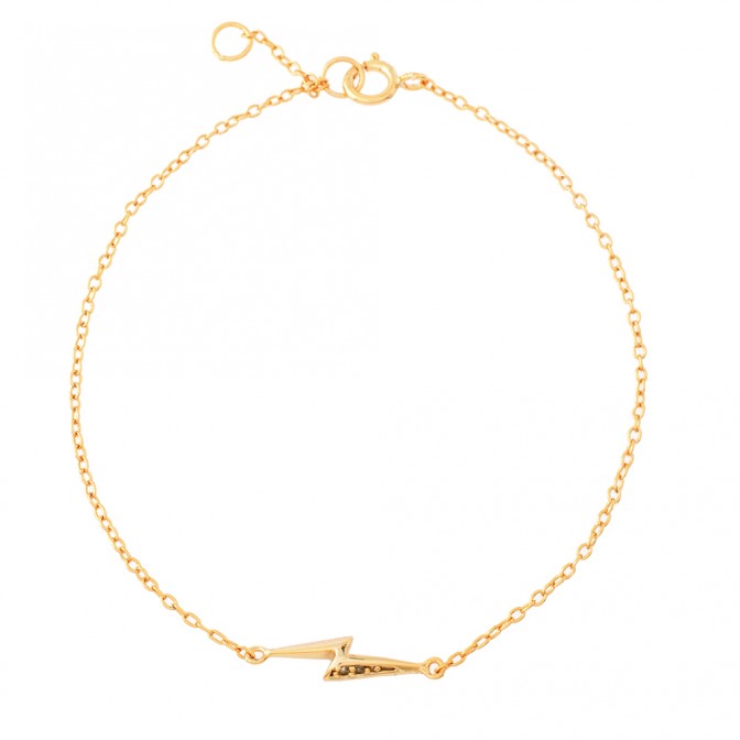 Pulsera Circonita - Rayo 13mm