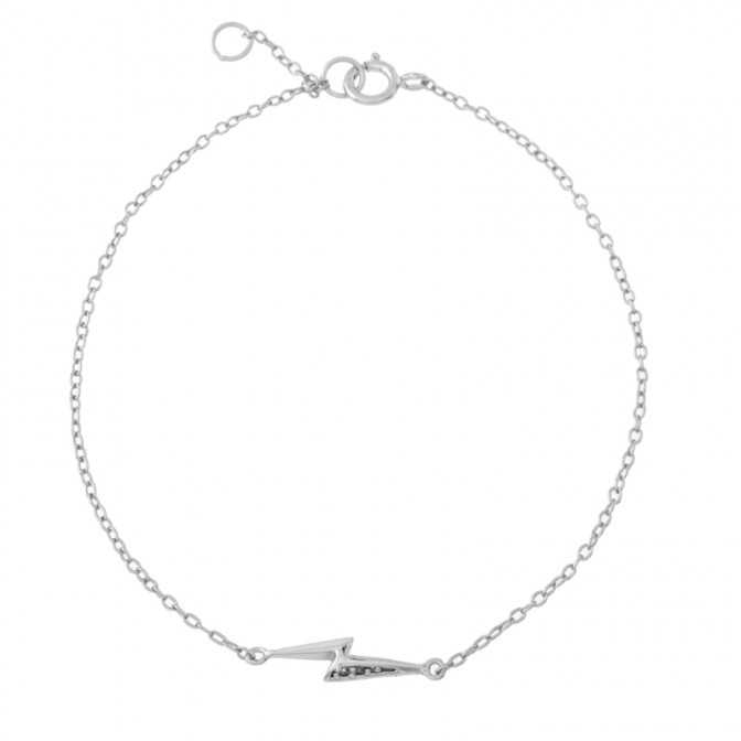 Pulsera Circonita - Rayo 13mm 2