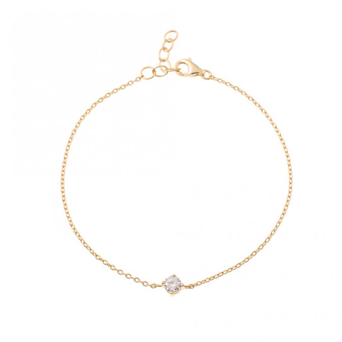 Pulsera Circonita - 4 mm