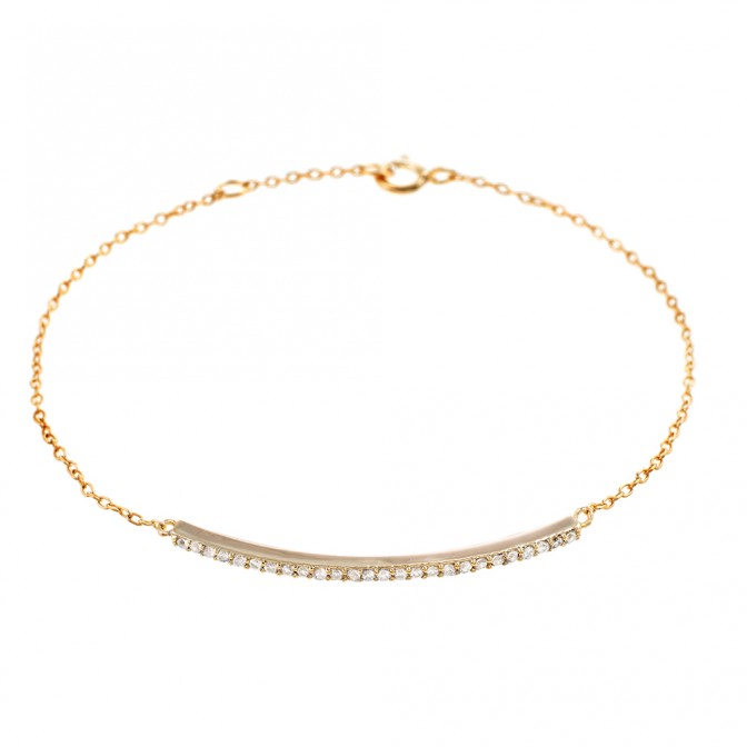 Pulsera Circonita - Barra 35mm