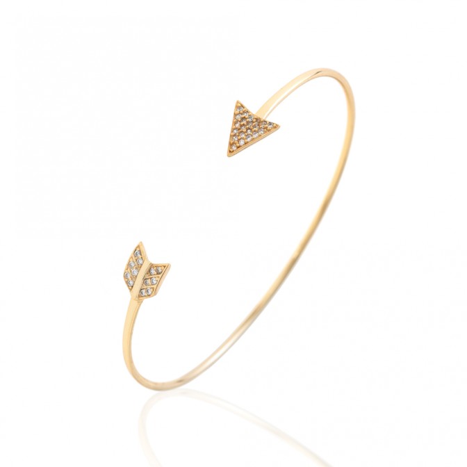 Pulsera Circonita - Flecha 9mm