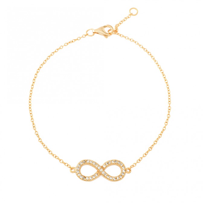 Pulsera Circonita - Infinity 18mm