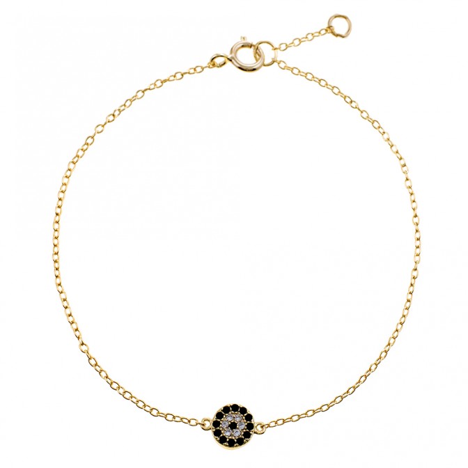 Pulsera Circonita - Ojo 7mm