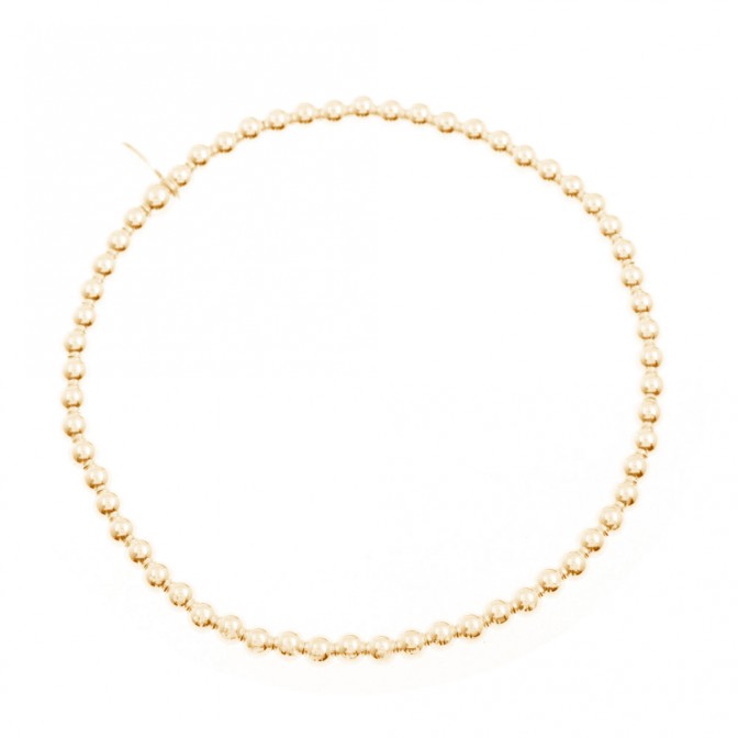 Pulsera Elastica - Bolitas 3mm
