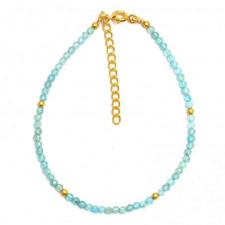 Pulsera Mineral -16+4 cm - Bañado Oro