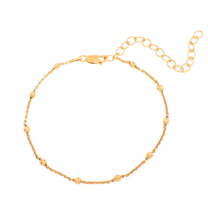 Pulsera Plata - Bolas 2.5mm