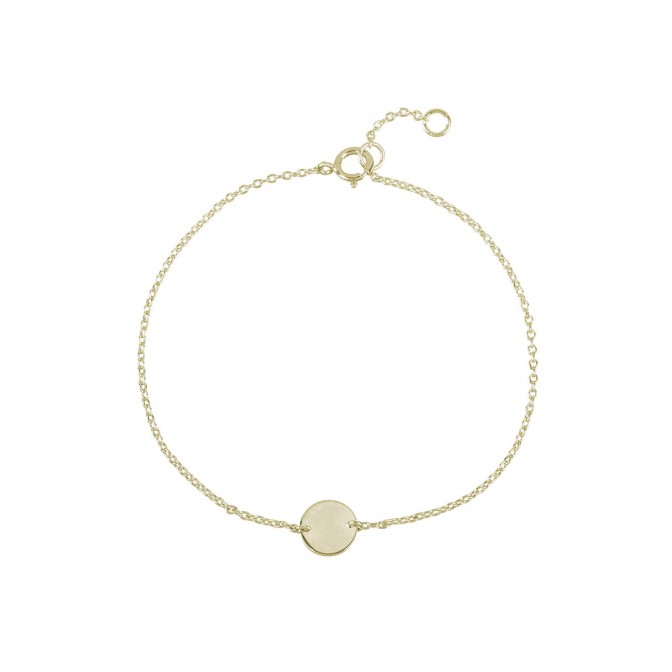 Pulsera Plata - Circulo 8mm